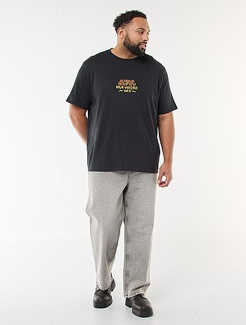 Camiseta estampada 'AC/DC' de manga corta