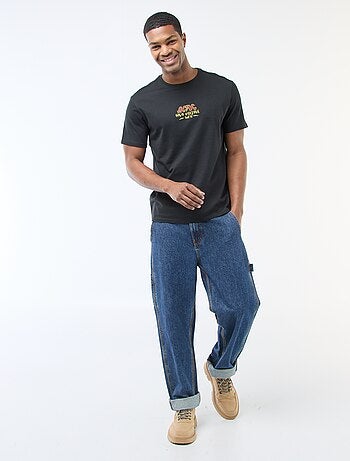 Camiseta estampada 'AC/DC'