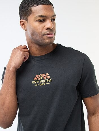 Camiseta estampada 'AC/DC'