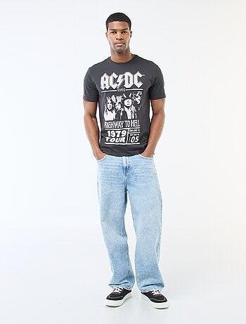 Camiseta estampada 'AC/DC'
