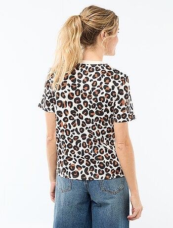 Camiseta estampada 'Agathe Sorlet x Kiabi' - San Valentín