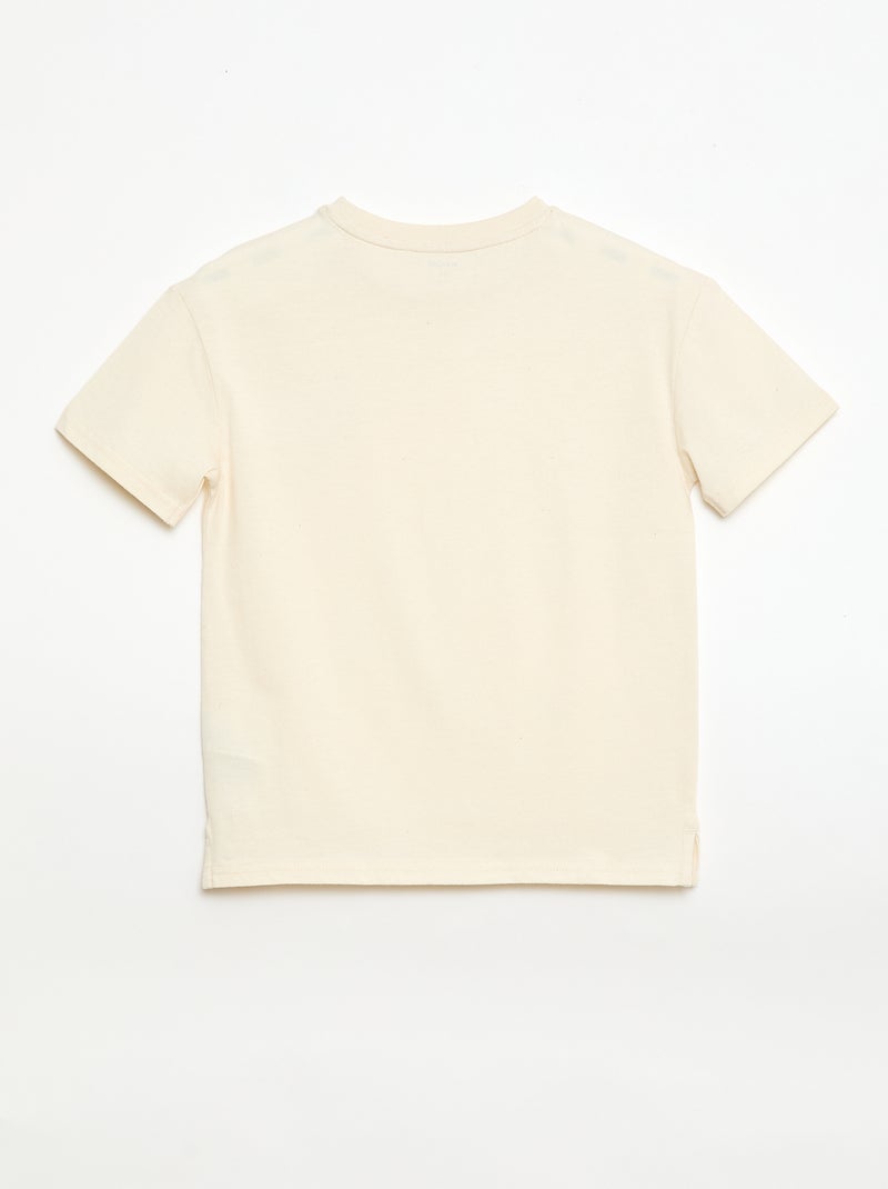 Camiseta estampada 'Agathe Sorlet x Kiabi' - San Valentín Blanco - Kiabi