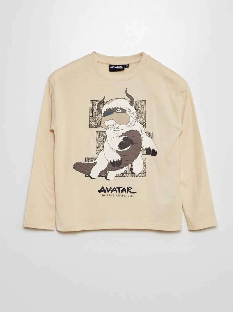 Camiseta estampada 'Avatar: la leyenda de Aang' BEIGE - Kiabi