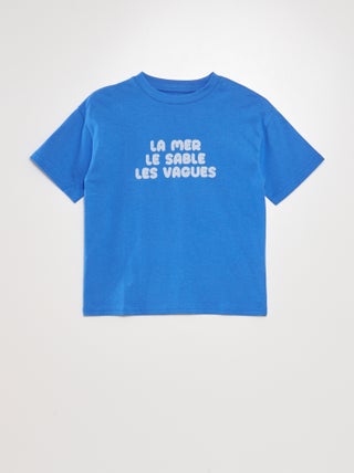 Camiseta estampada