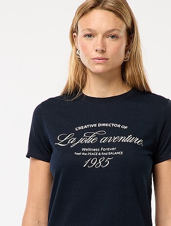 Camiseta estampada