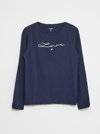 Camiseta estampada