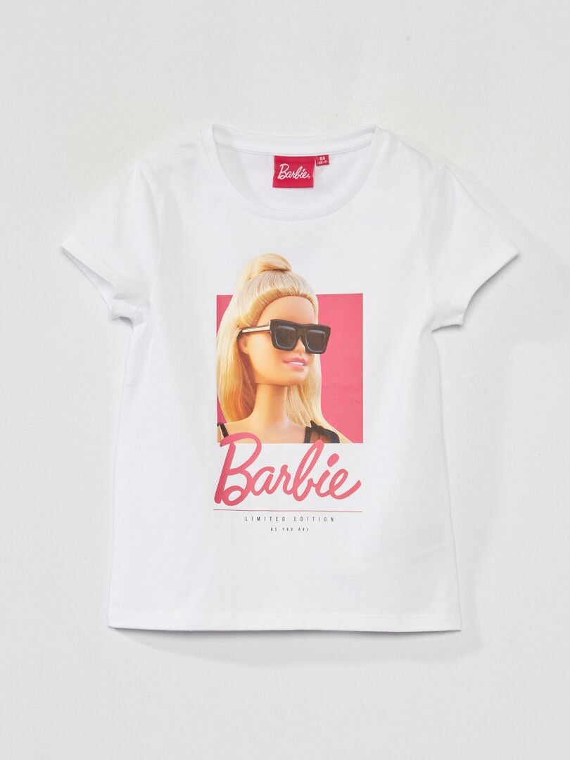 Camiseta estampada 'Barbie' Blanco - Kiabi