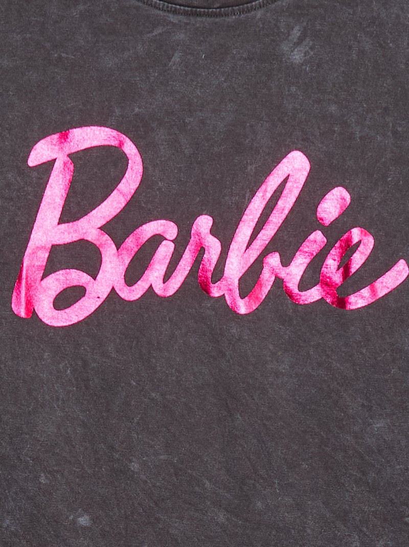 Camiseta estampada 'Barbie' NEGRO - Kiabi