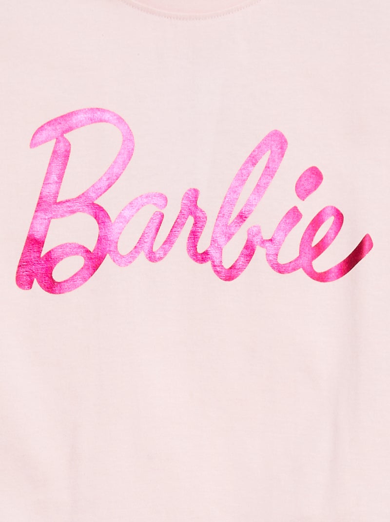 Camiseta estampada 'Barbie' ROSA - Kiabi