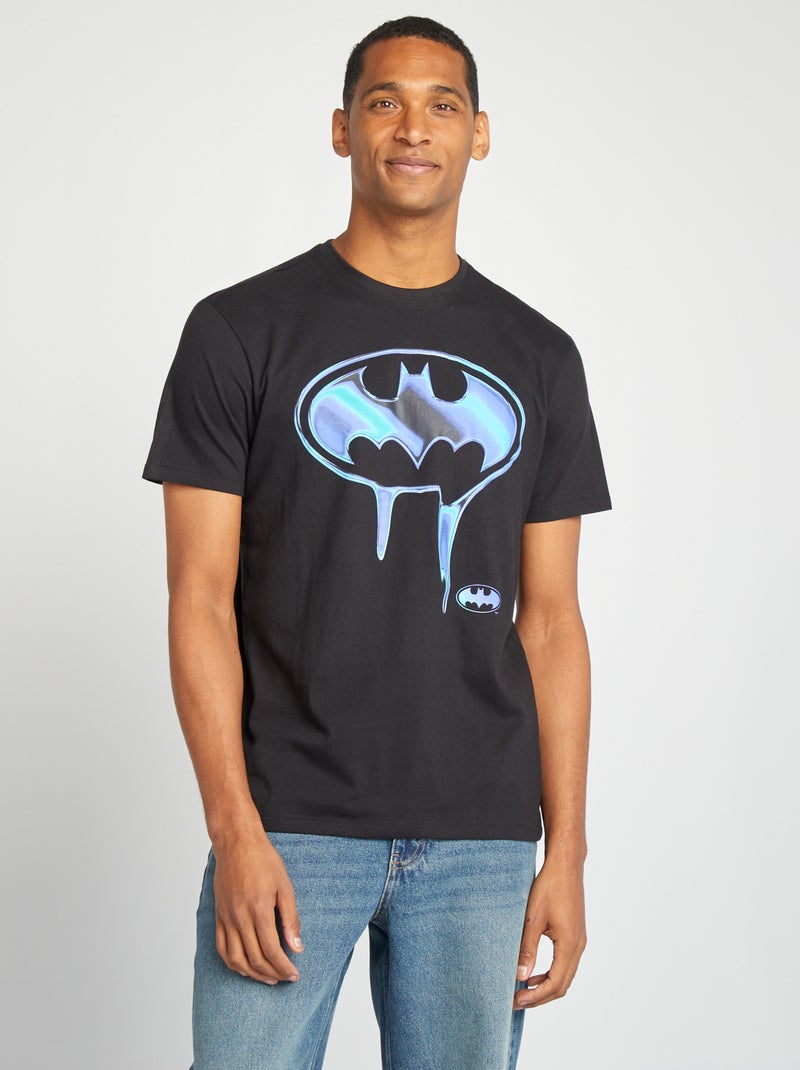 Camiseta estampada 'Batman' negro - Kiabi