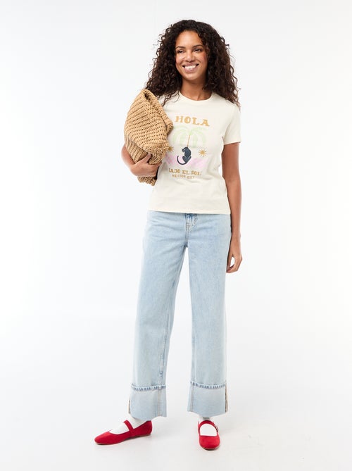 Camiseta estampada - Kiabi