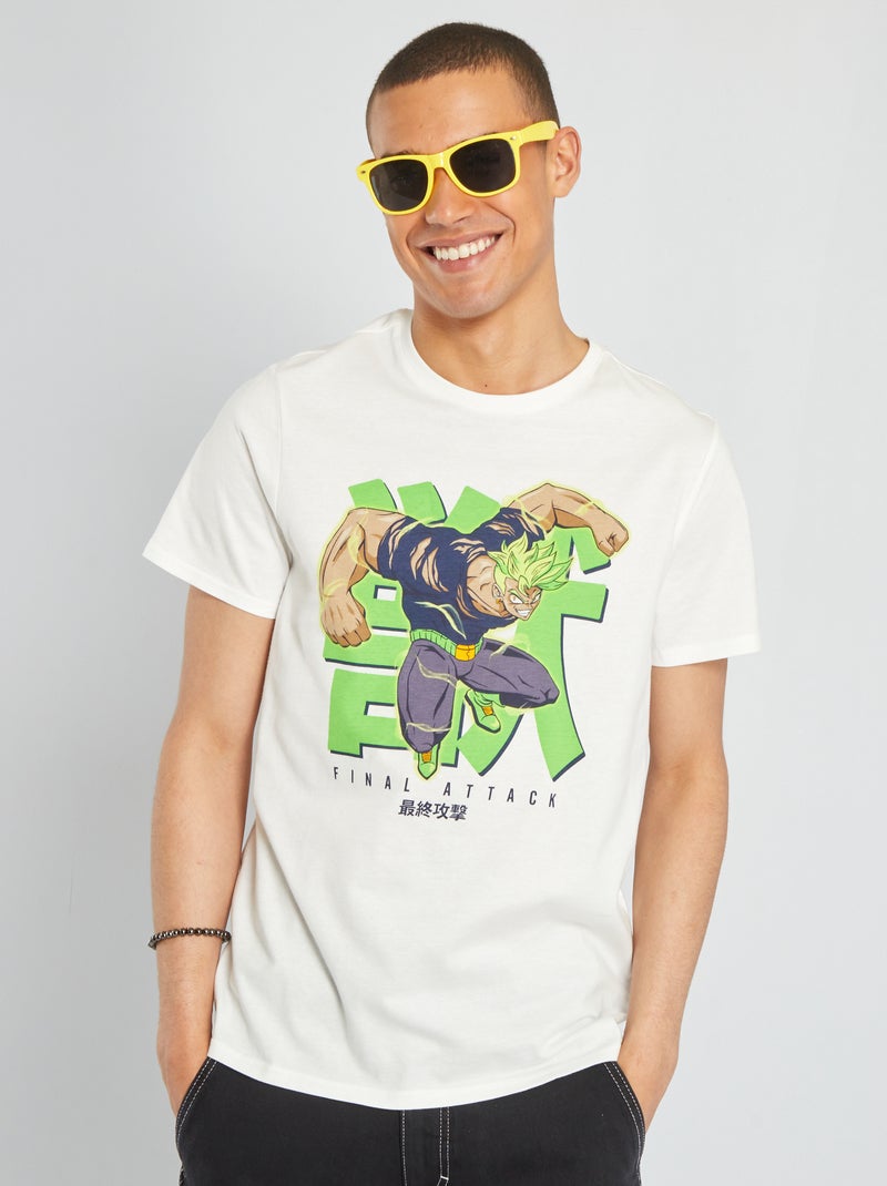 Camiseta estampada BLANCO - Kiabi