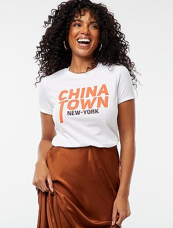 Camiseta estampada