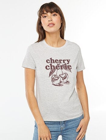 Camiseta estampada
