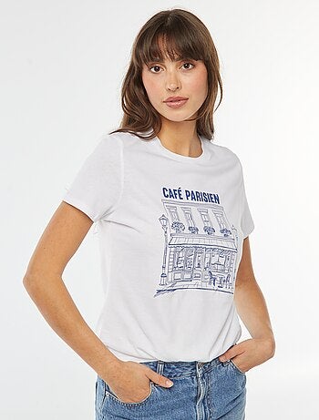 Camiseta estampada
