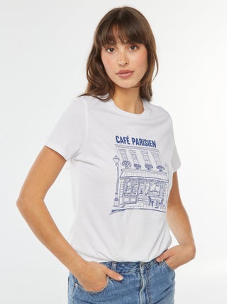 Camiseta estampada