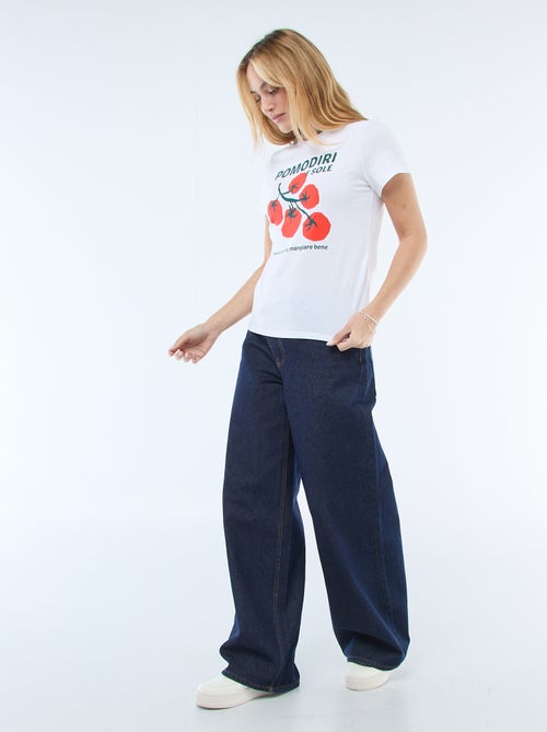 Camiseta estampada - Kiabi