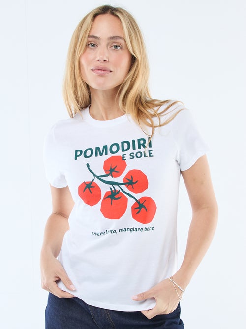 Camiseta estampada - Kiabi