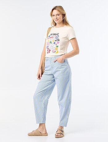 Camiseta estampada