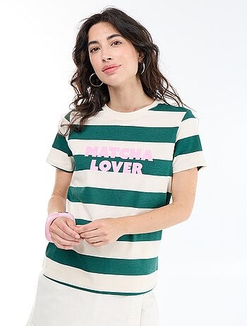Camiseta estampada