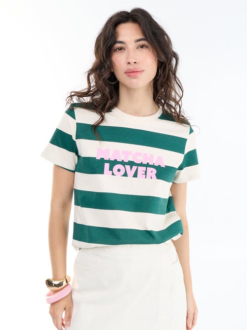 Camiseta estampada - Kiabi