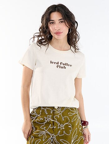 Camiseta estampada