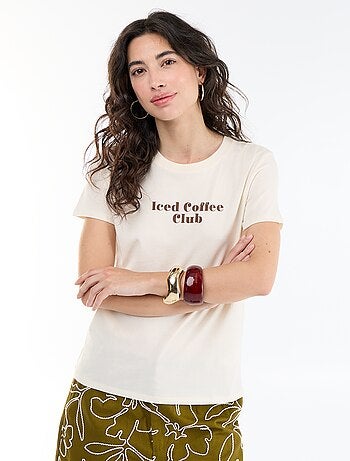 Camiseta estampada