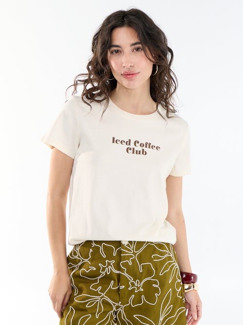 Camiseta estampada - Kiabi