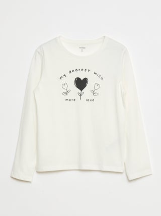 Camiseta estampada