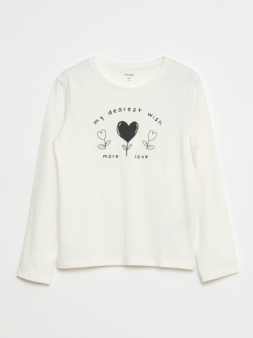 Camiseta estampada - Kiabi
