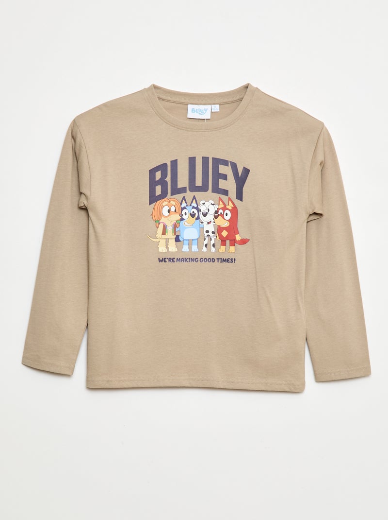 Camiseta estampada 'Bluey' Beige - Kiabi