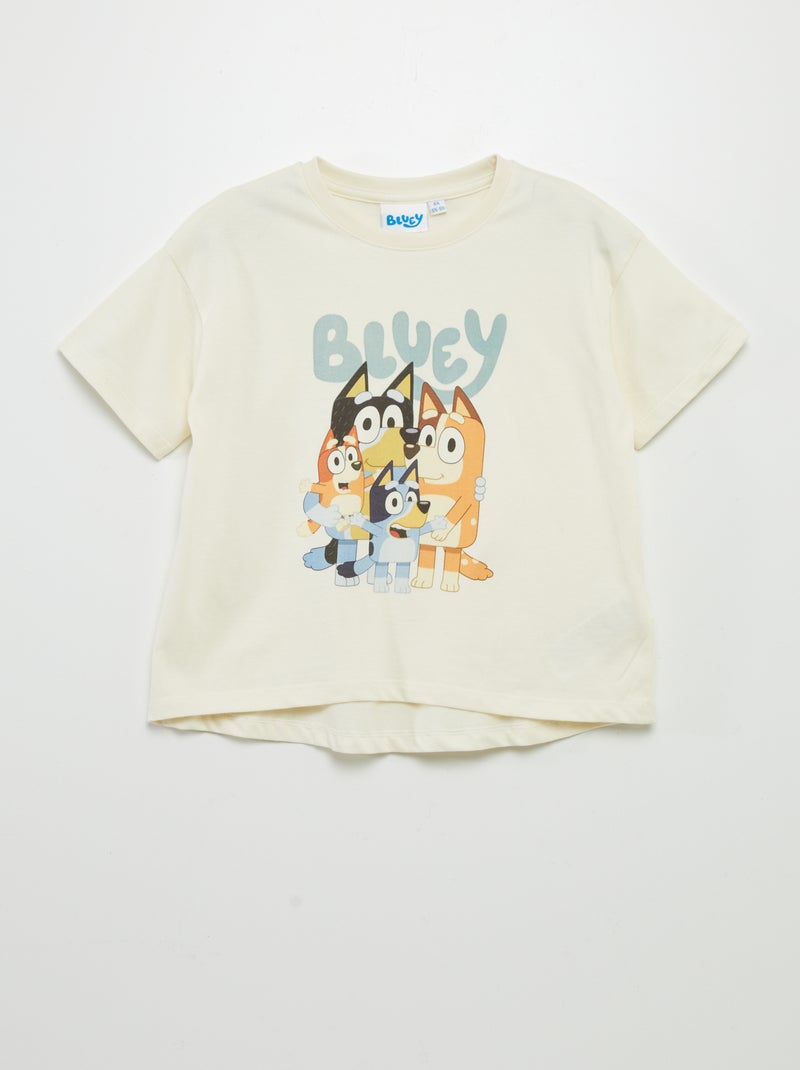Camiseta estampada 'Bluey' BLANCO - Kiabi