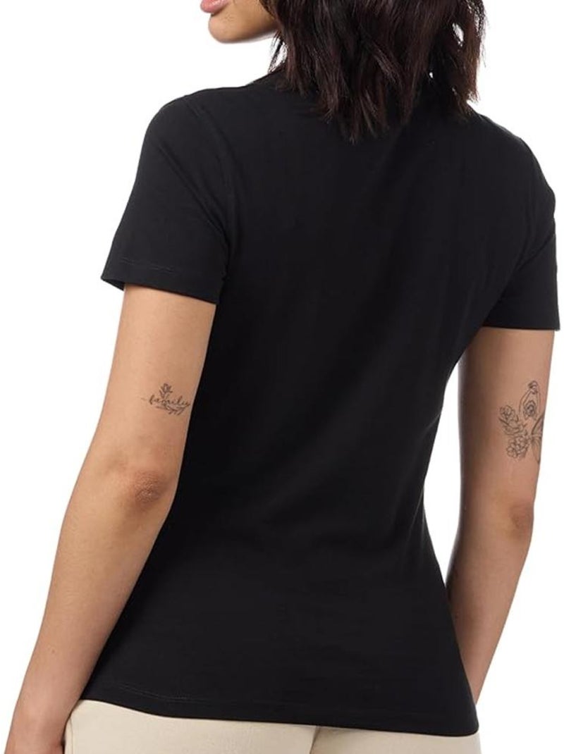 Camiseta Estampada Calvin Klein Jeans para Mujer Negro - Kiabi