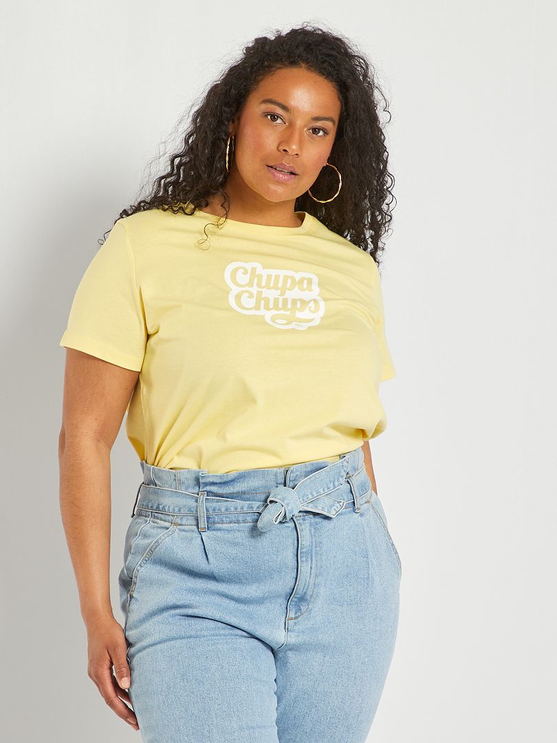 Camiseta estampada 'Chupa Chups' ROSA - Kiabi