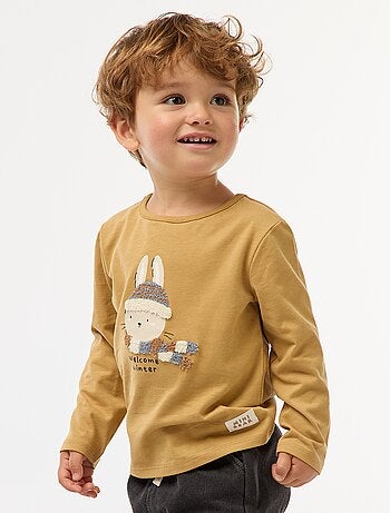 Camiseta estampada con dibujo animado