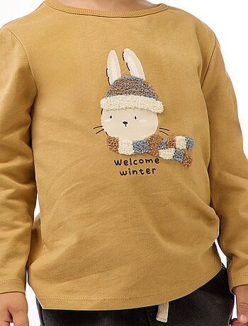 Camiseta estampada con dibujo animado