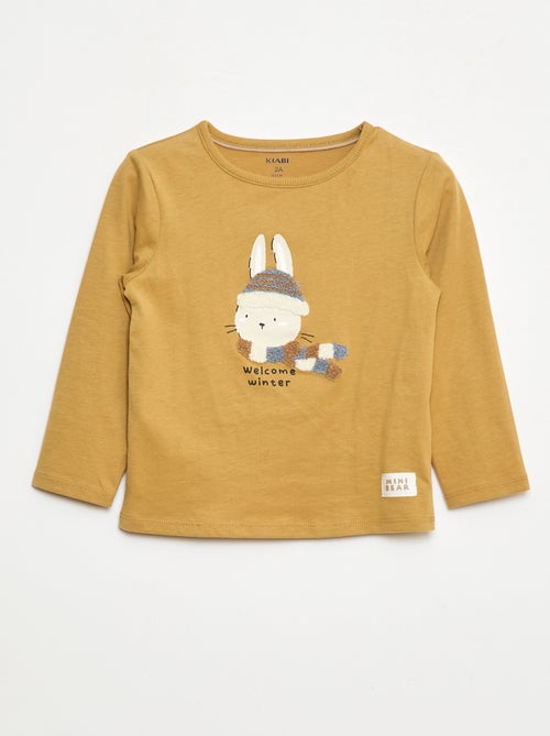 Camiseta estampada con dibujo animado - Kiabi