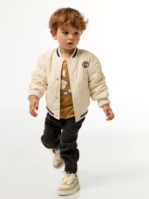 Camiseta estampada con dibujo animado - Kiabi