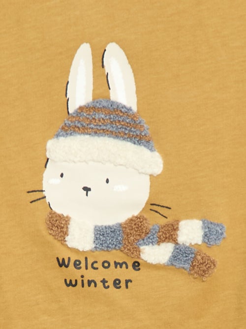 Camiseta estampada con dibujo animado - Kiabi