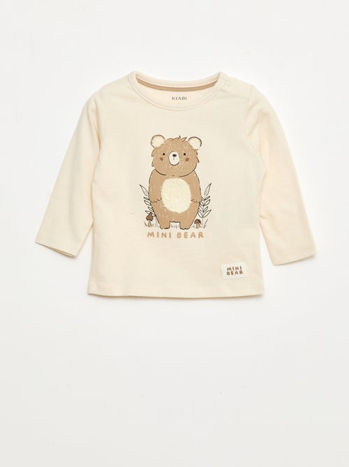 Camiseta estampada con dibujo animado - Kiabi