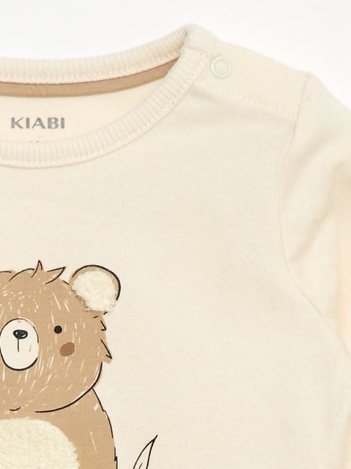 Camiseta estampada con dibujo animado - Kiabi