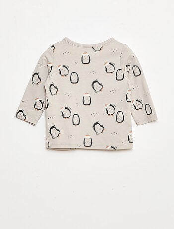 Camiseta estampada con dibujo animado