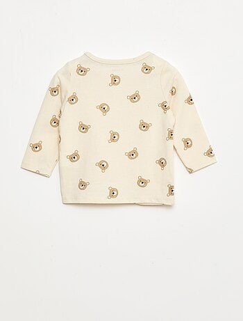 Camiseta estampada con dibujo animado