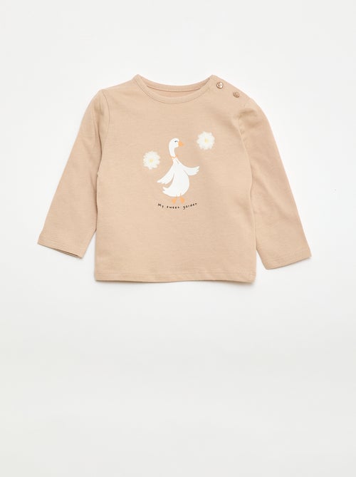 Camiseta estampada con diseño fantasía - Kiabi