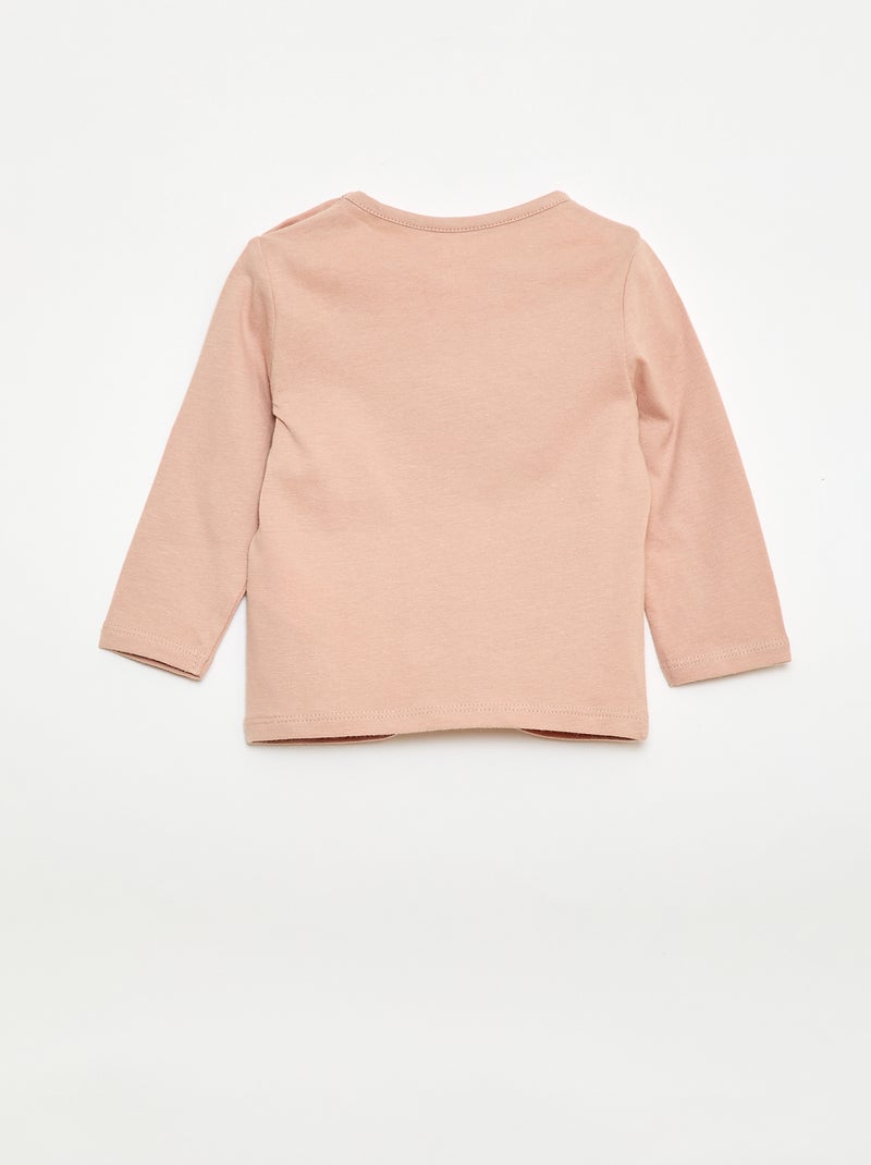 Camiseta estampada con diseño fantasía Rosa - Kiabi