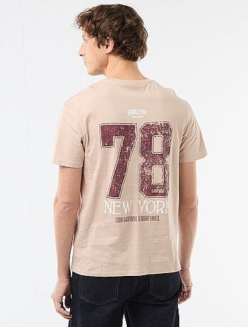 Camiseta estampada con diseño original