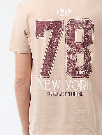 Camiseta estampada con diseño original