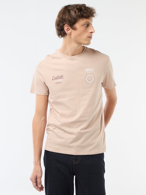 Camiseta estampada con diseño original - Kiabi