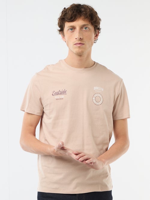 Camiseta estampada con diseño original - Kiabi