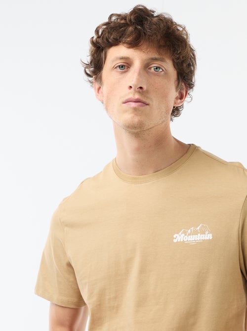 Camiseta estampada con diseño original - Kiabi